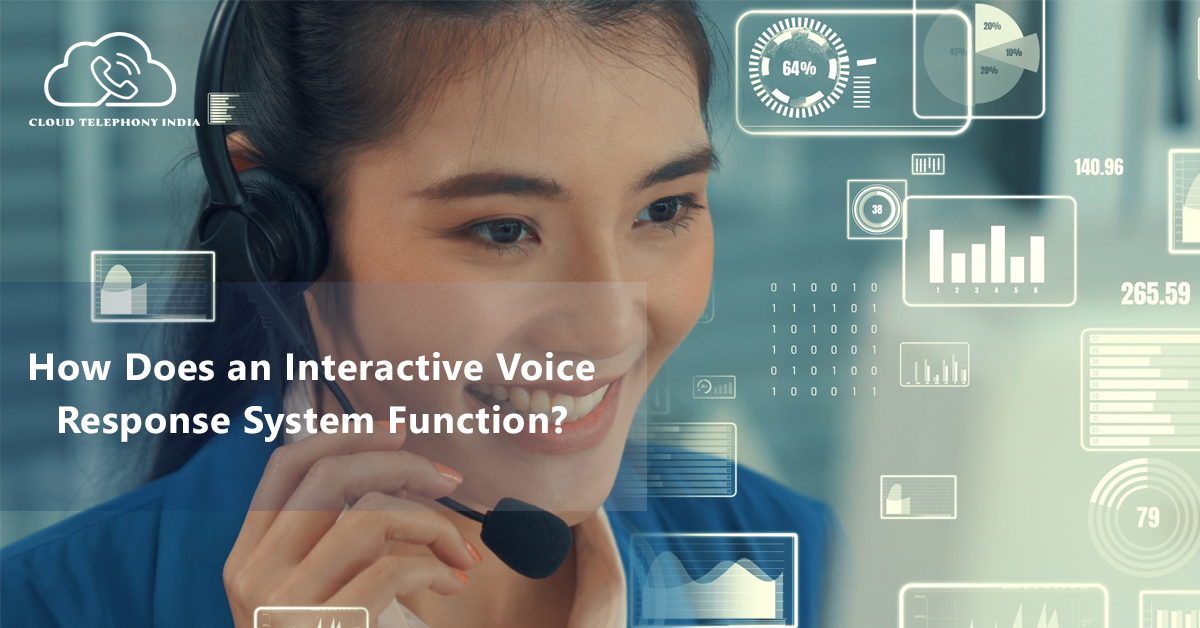 How does an interactive voice response system function?